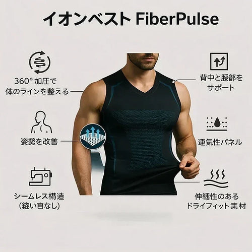 FiberPulse™ イオンカレコの削減：燃焼と体型改善
