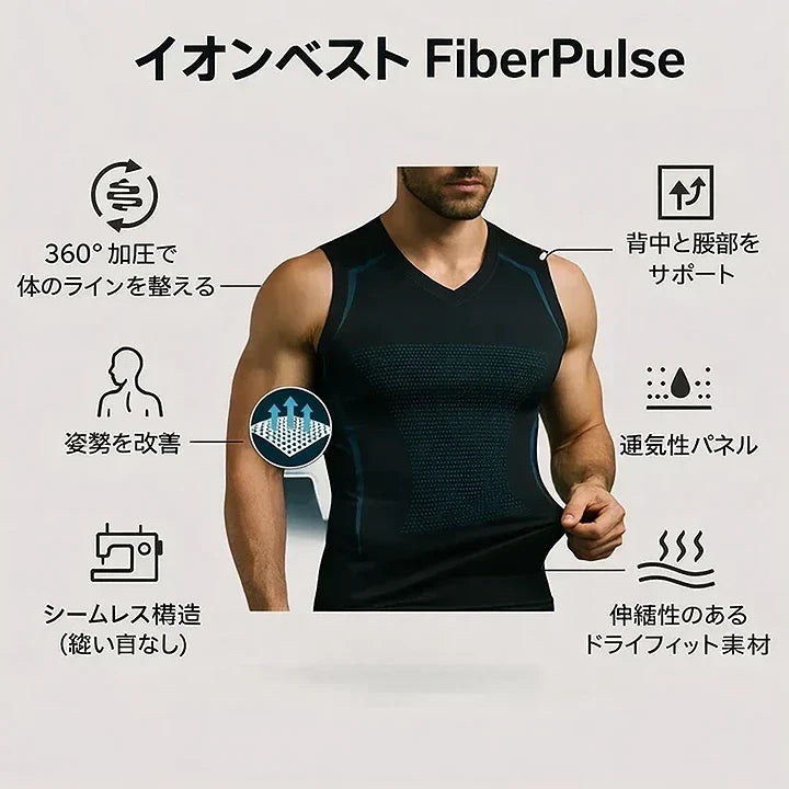 FiberPulse™ イオンカレコの削減：燃焼と体型改善