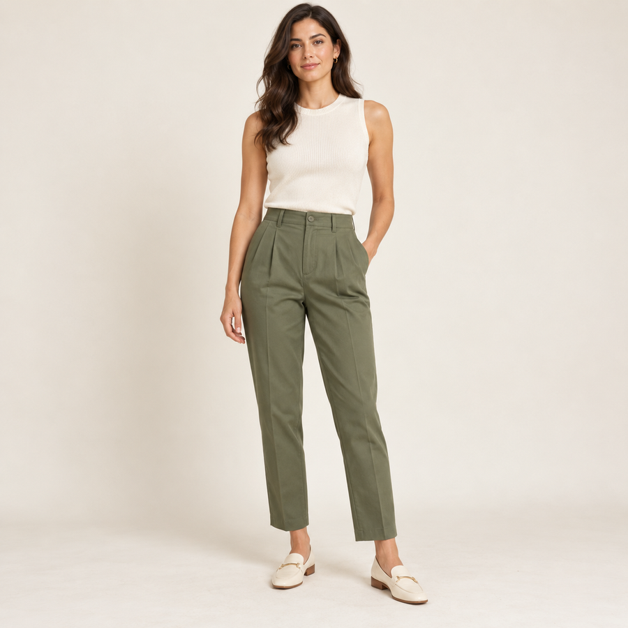 Women’s Tailored Chino Trousers